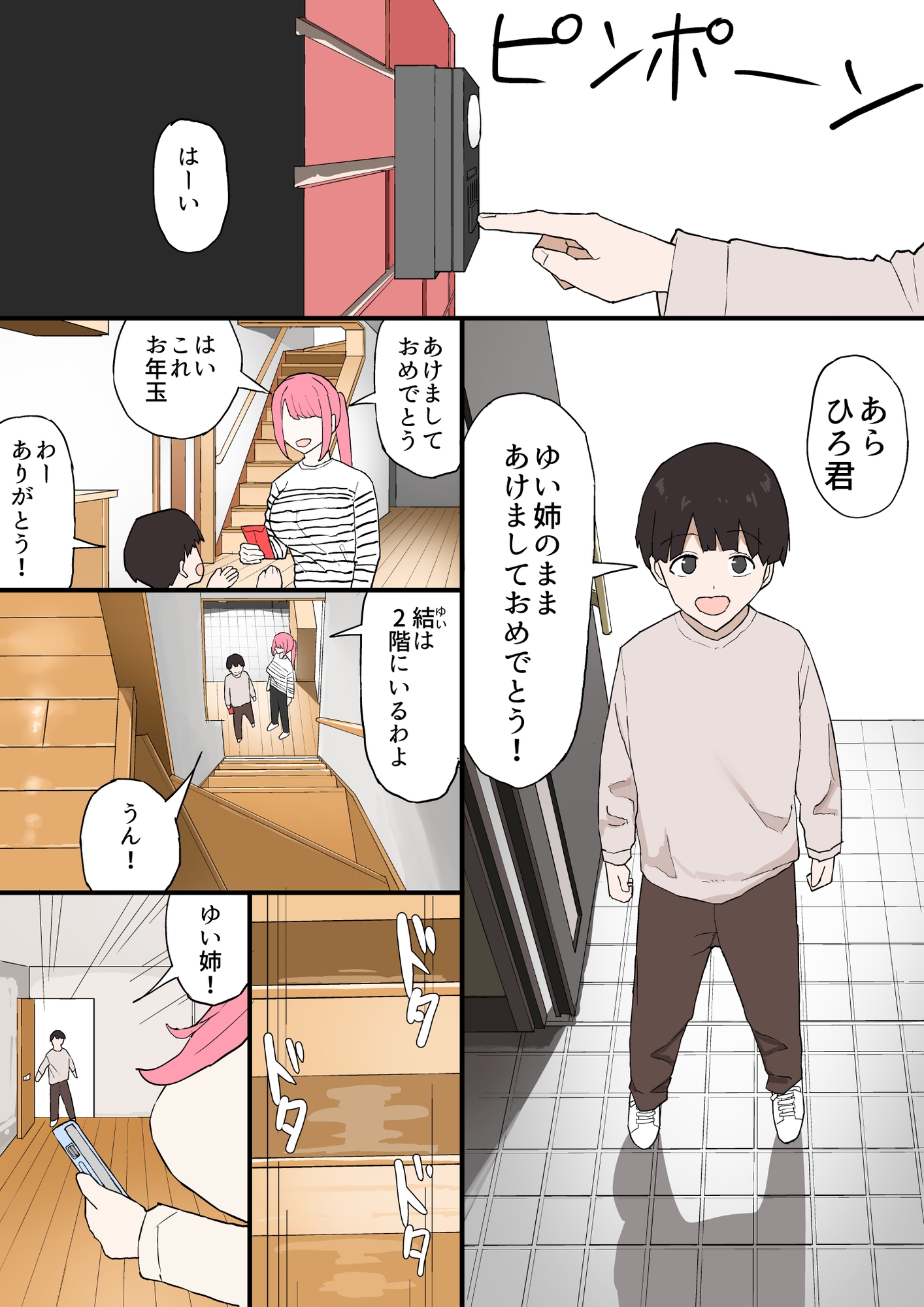 近所のお姉ちゃんにお年玉渡してハメ撮り見せてもらう話