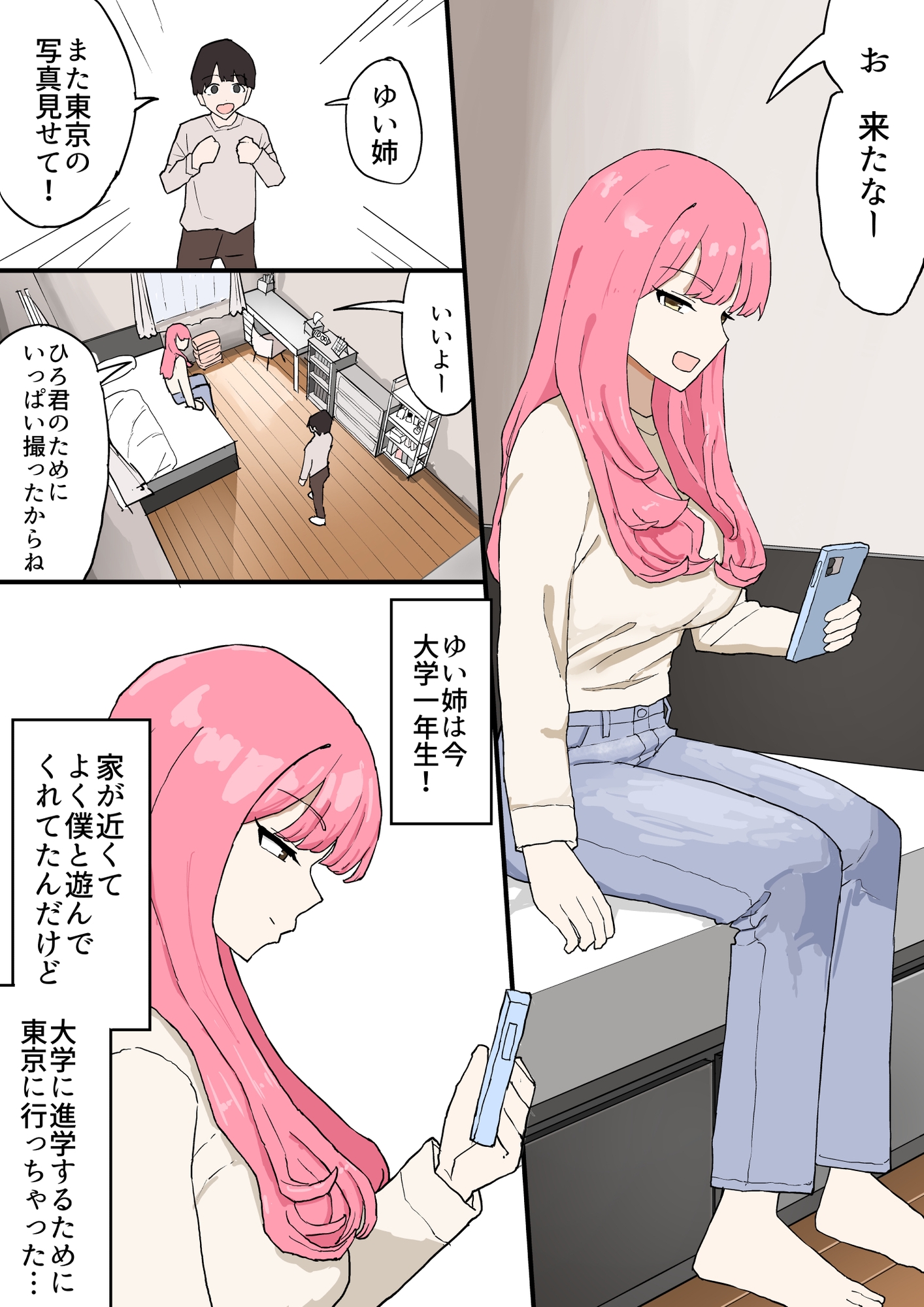近所のお姉ちゃんにお年玉渡してハメ撮り見せてもらう話