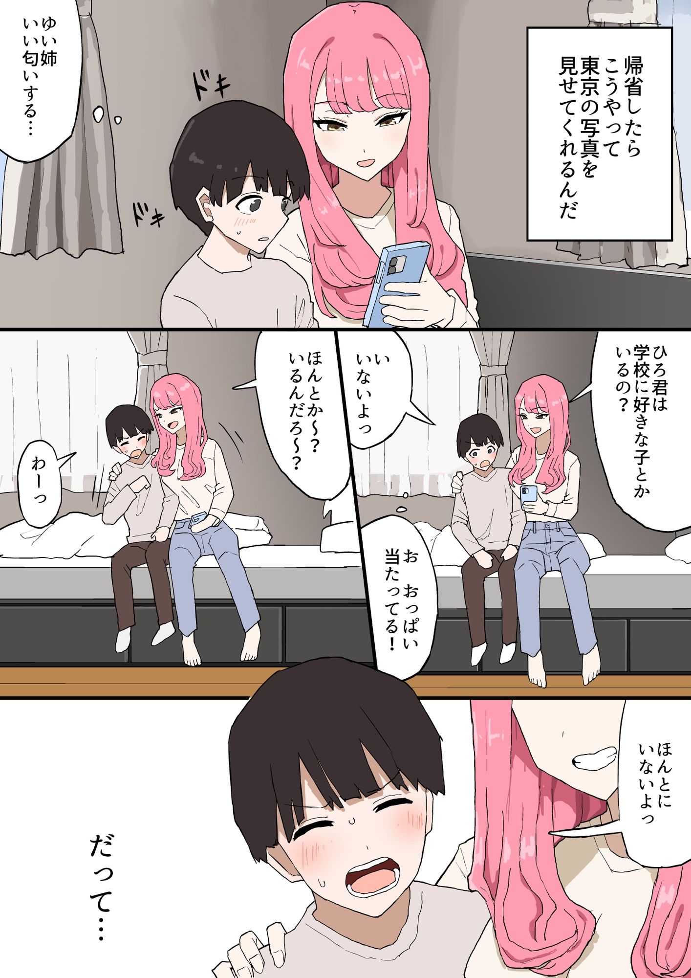 近所のお姉ちゃんにお年玉渡してハメ撮り見せてもらう話