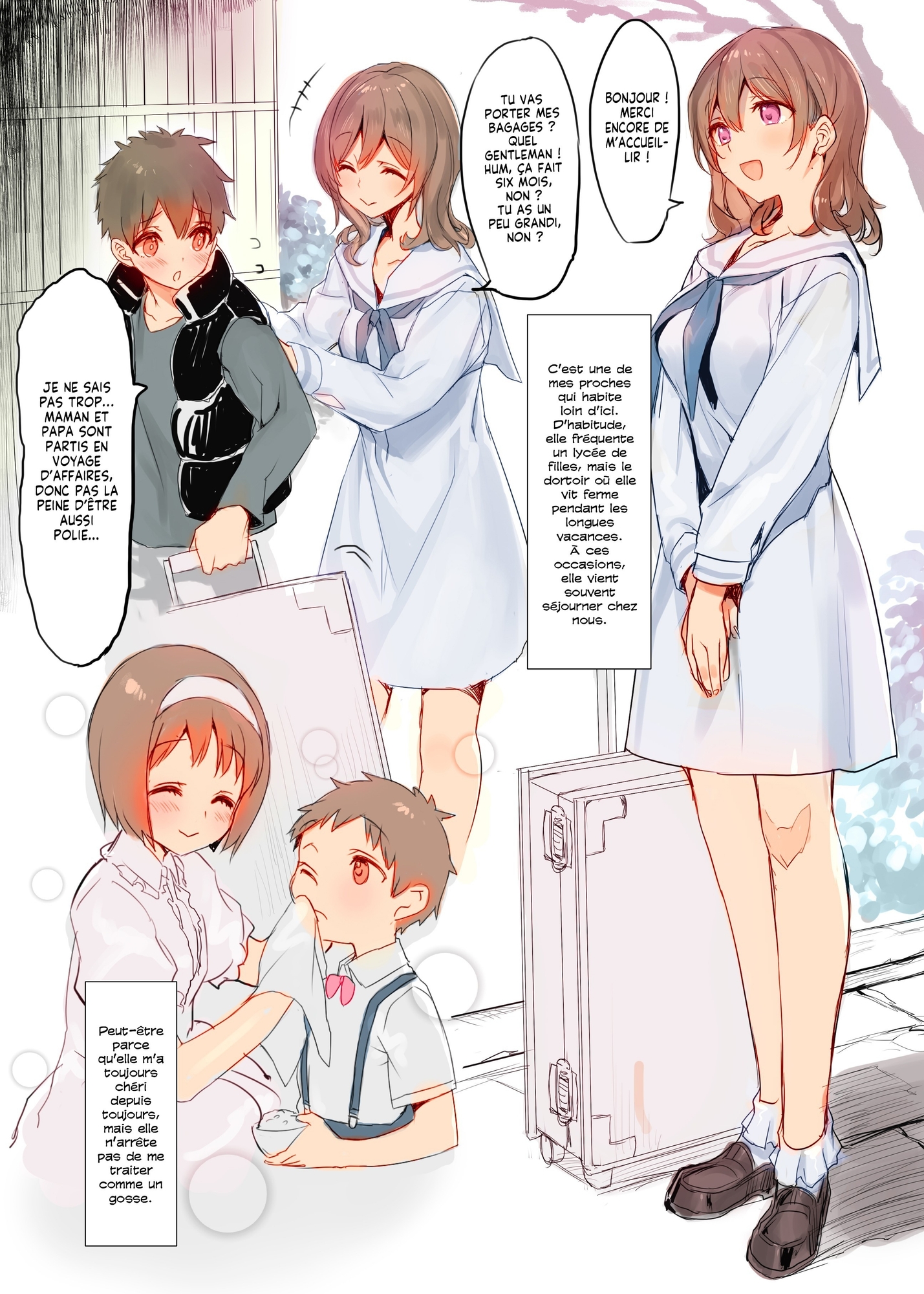 【フランス語版】オスになった僕とメスになったおねえちゃん – Preview 2