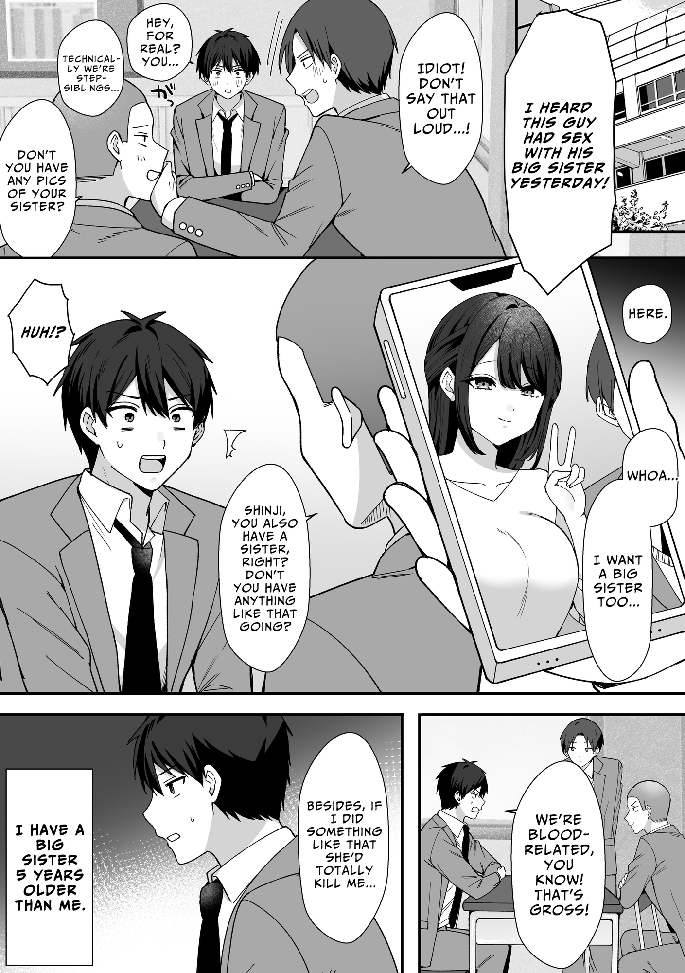 【英語版】ちょっと怖いギャル姉ちゃん 実は全然甘々だった – Preview 2
