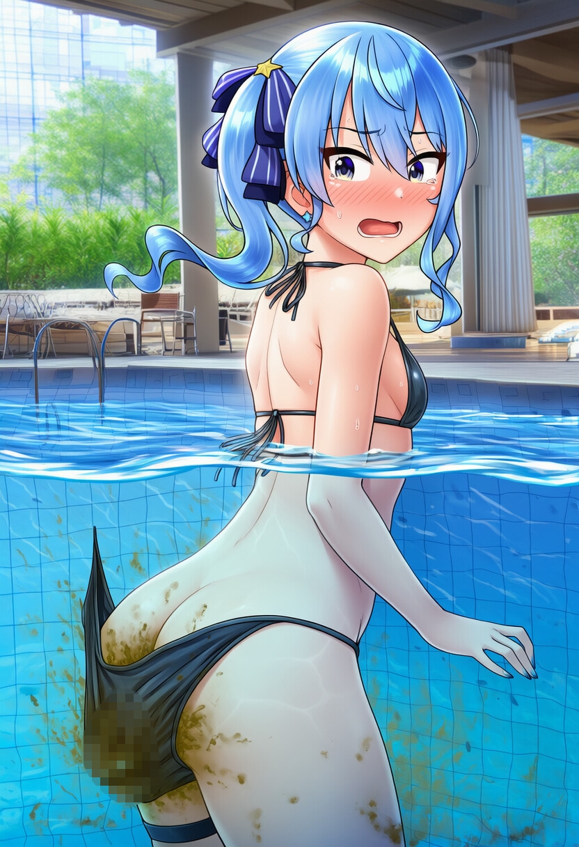 AI生成 うんちおもらし 星街〇いせい – Preview 3