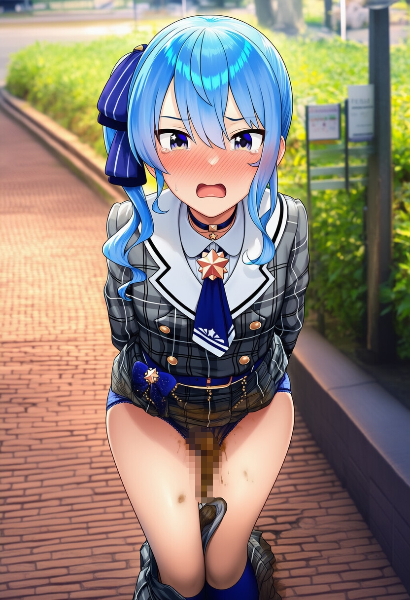 AI生成 うんちおもらし 星街〇いせい – Preview 4