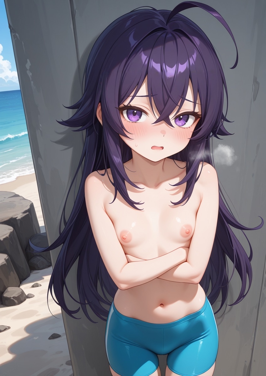 特殊性癖シリーズ『No.15』 ビーチで女の子が男水着チャレンジするやつPart2
