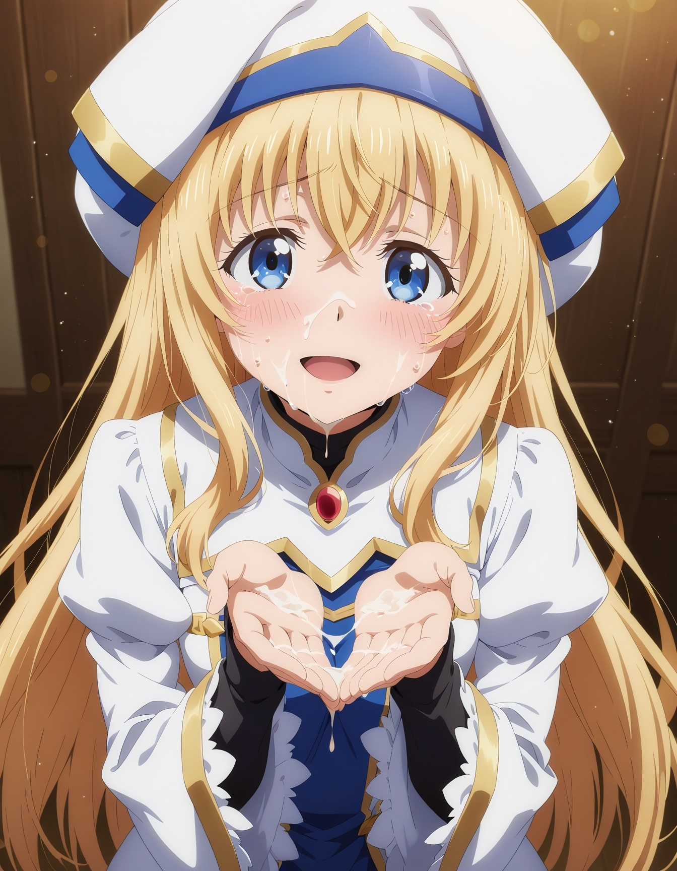 女神官と、いっぱいエッチなじかん