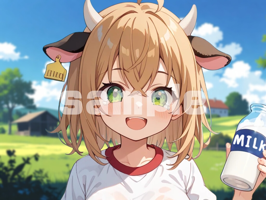 【期間限定50%OFF】こもれび牧場～ひなた編～ 頑張るドジっ子ウシ娘