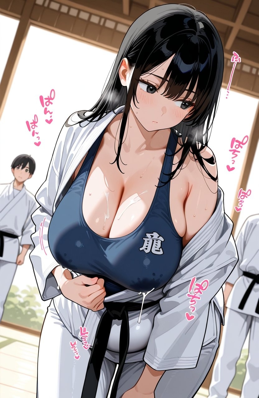 AI妊婦グラビアイラスト集 R18+ Vol.061 武道家編