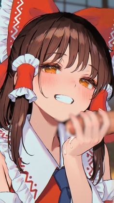 東方Project 博麗霊夢 手コキとセックス集(132枚)