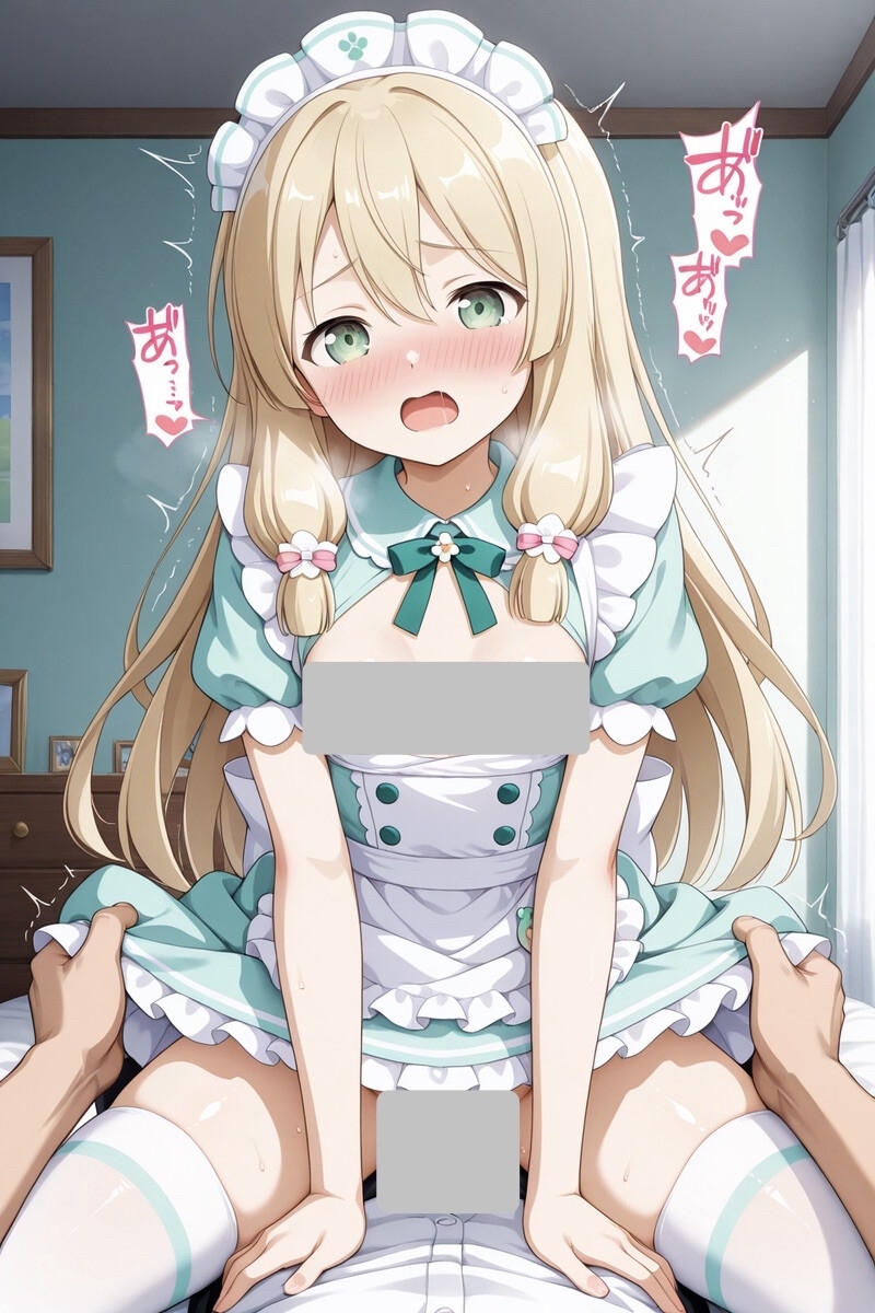 ゆ〇ゆキャラのパステルメイドエッチイラストまとめ