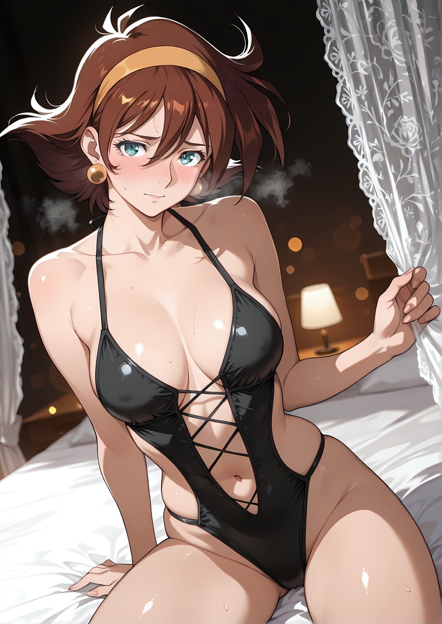 [AIイラストCG] ガ〇ダムヒロイン達とXXX