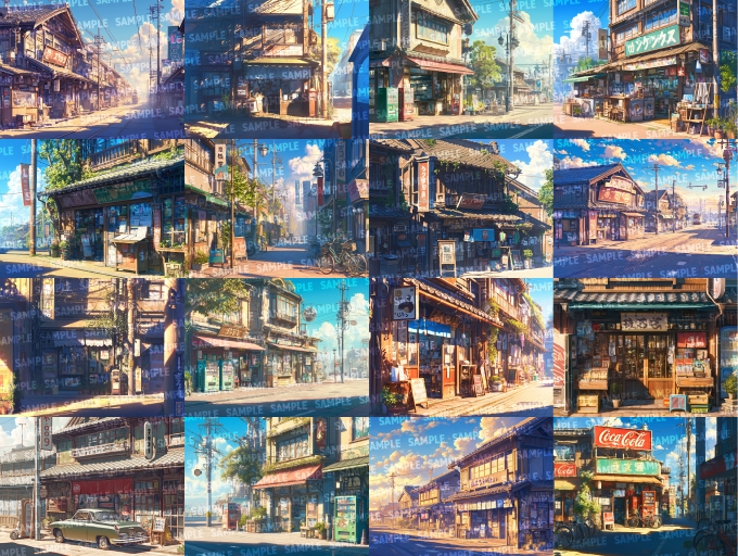 【背景295枚】昭和風|差分あり