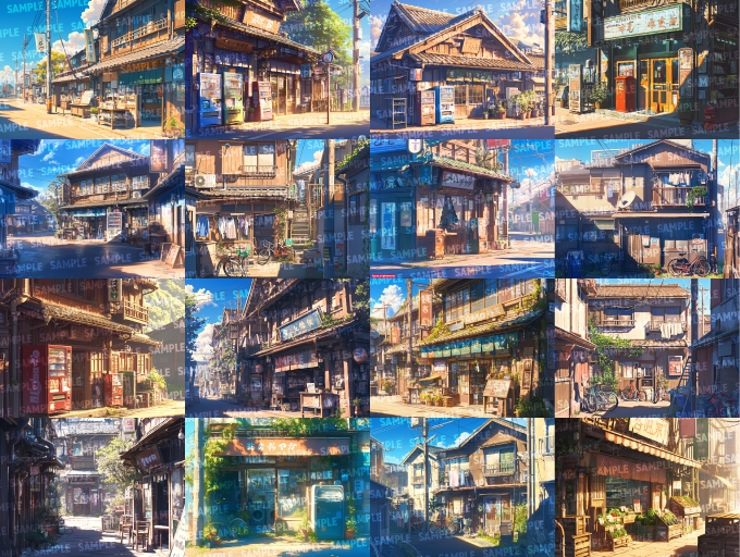 【背景295枚】昭和風|差分あり