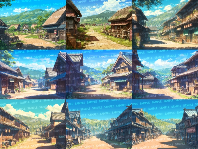 【背景180枚】江戸風|差分あり