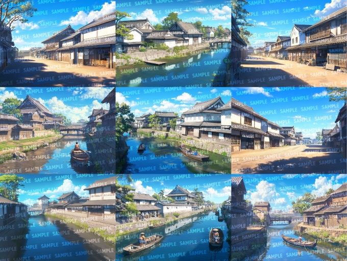 【背景180枚】江戸風|差分あり