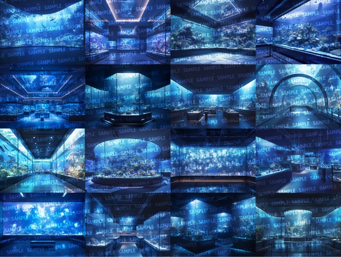 【背景65枚】水族館