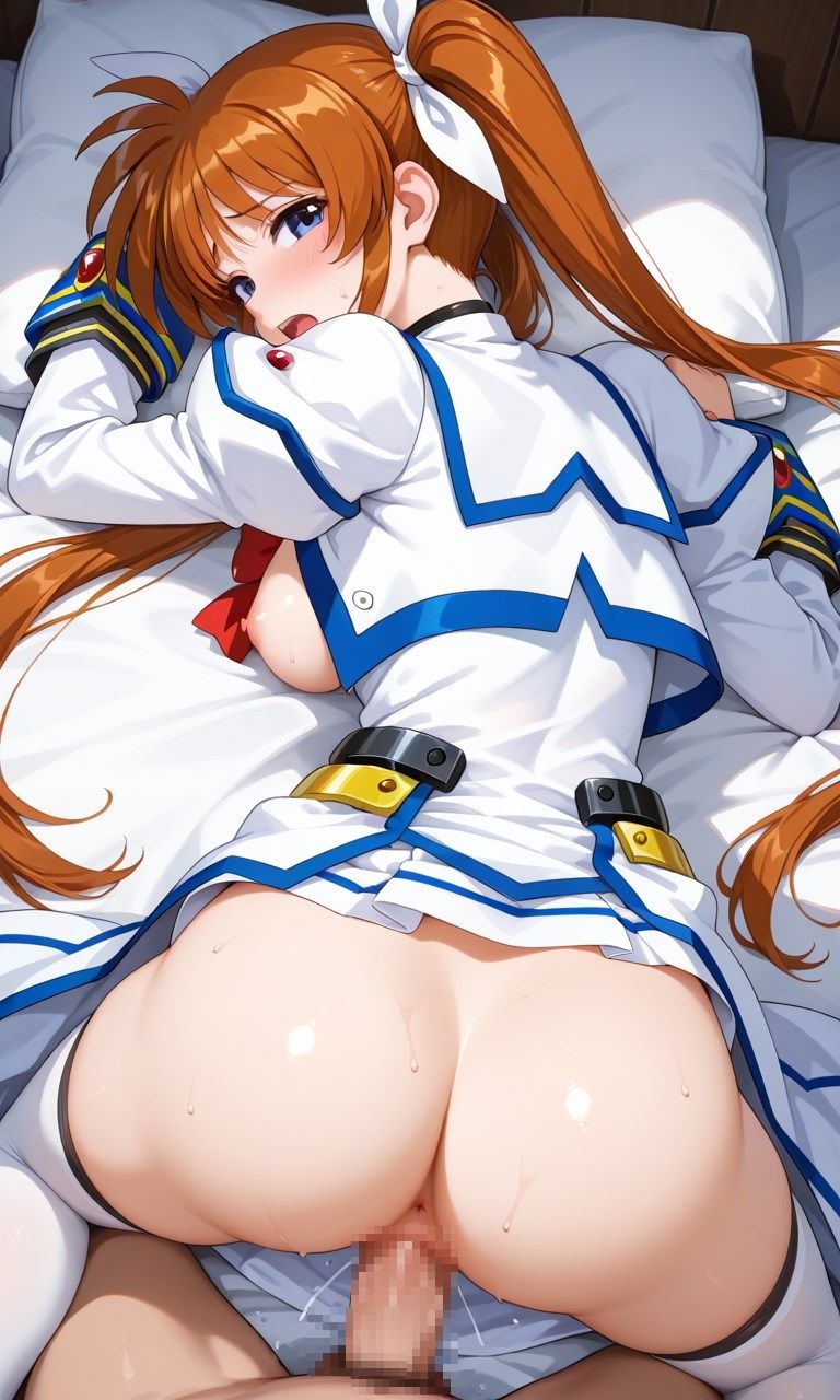 5月の某サイトで好評 高◯なのはSEX+フェラ集に、服やパンティを無理やり脱がされて○○も追加 – Preview 4