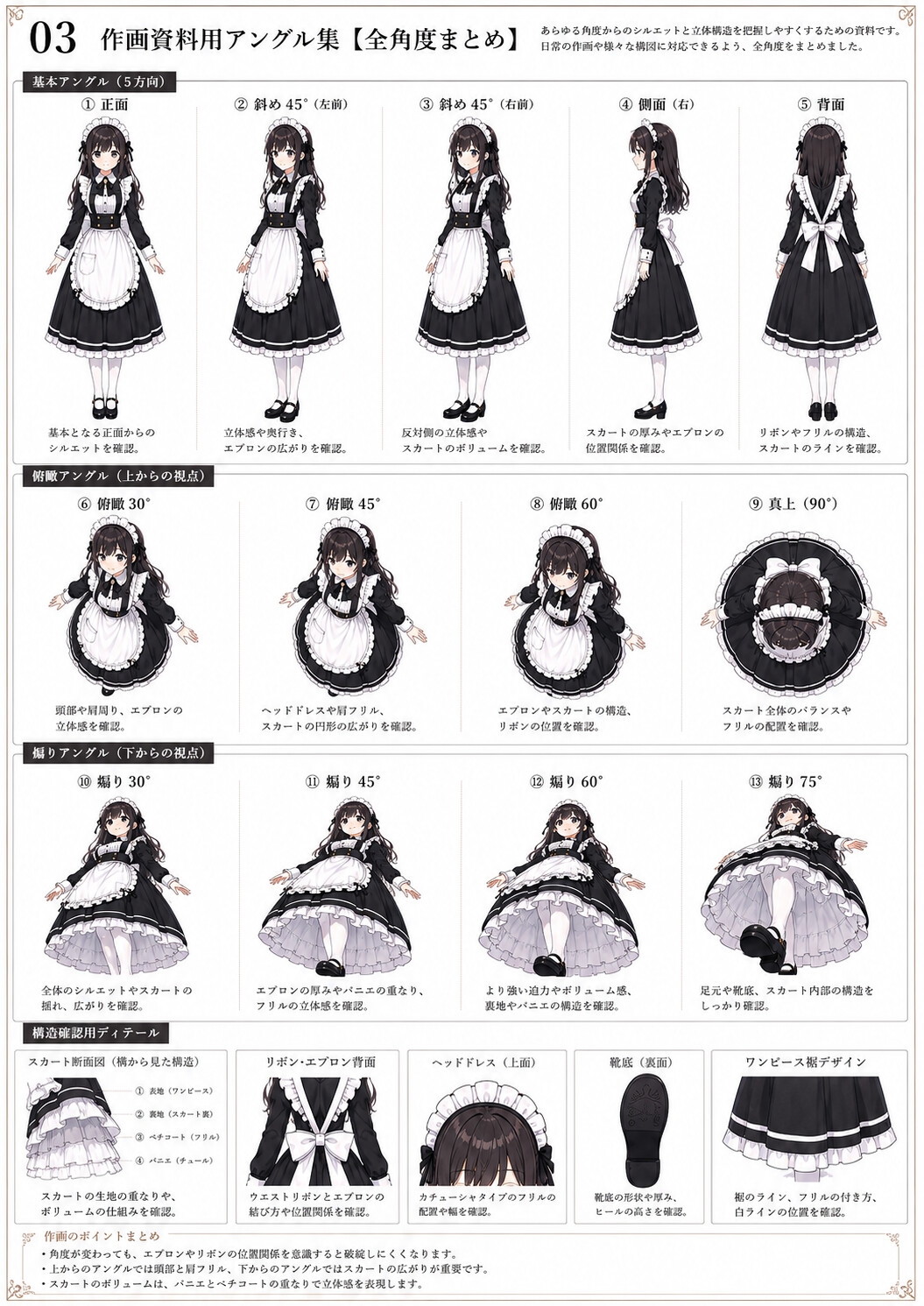 創作用メイド資料集 – Preview 4
