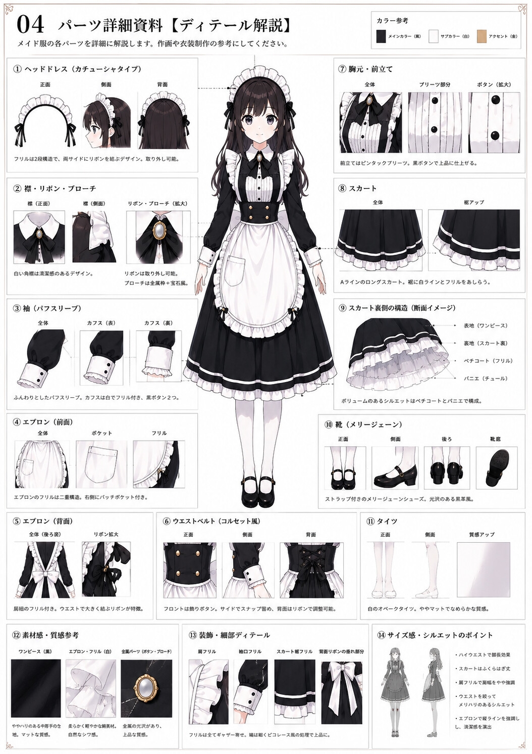 創作用メイド資料集 – Preview 5