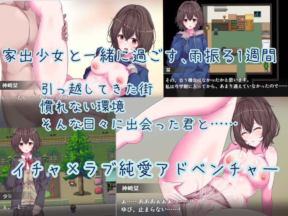雨のあと、君は少しだけ話す～家出少女と過ごすえっちな一週間～ – Preview 2