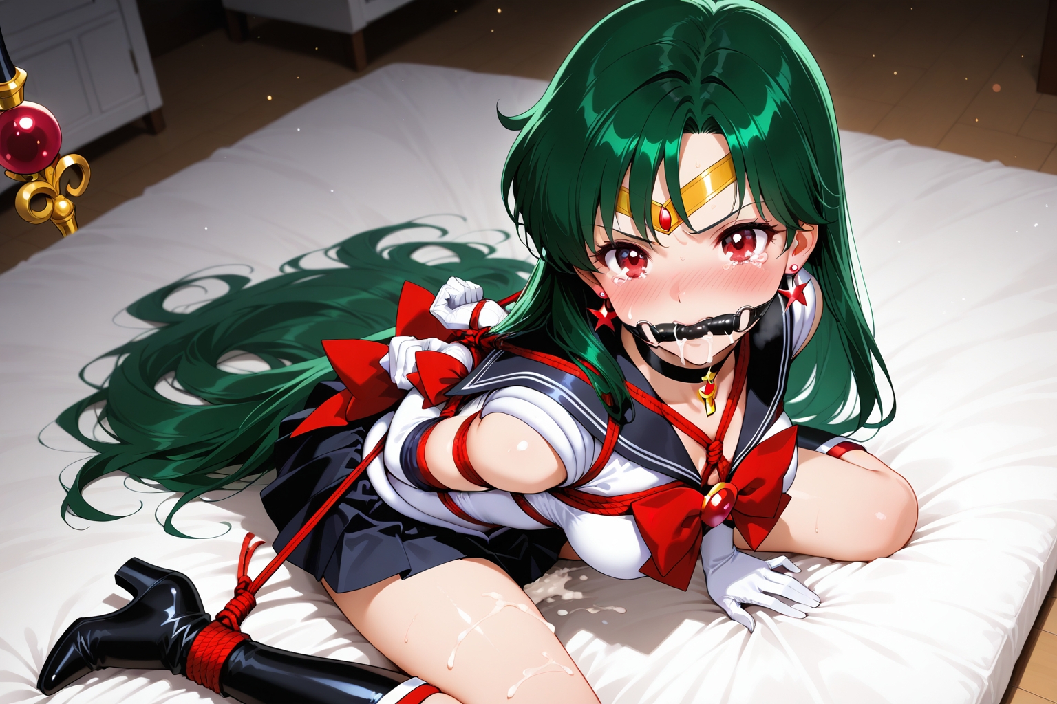 夢見る乙女の調教コレクション11〜美少女戦士〇ーラームーン風8 ・冥王〇つな風・緊縛編