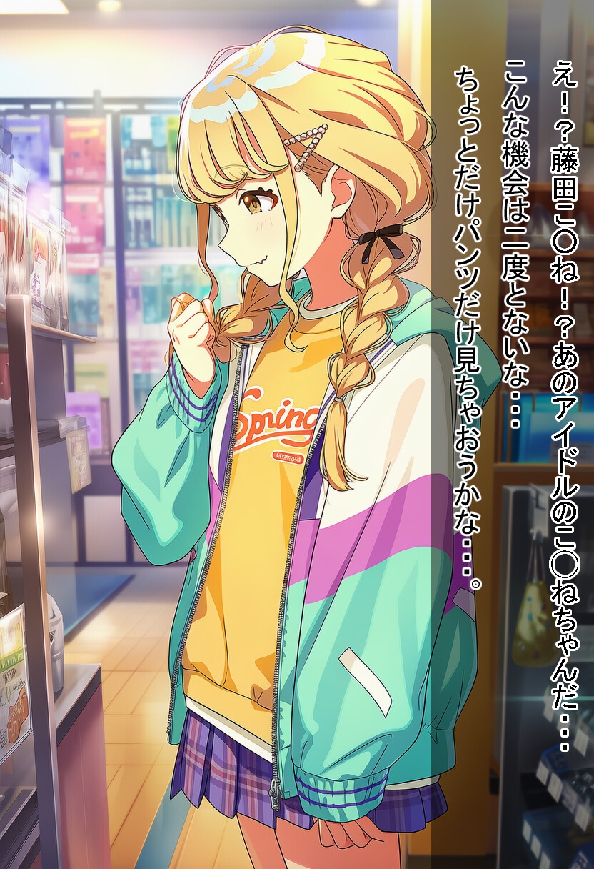 見ちゃだめっ！！世界一可愛いアイドル盗撮！！