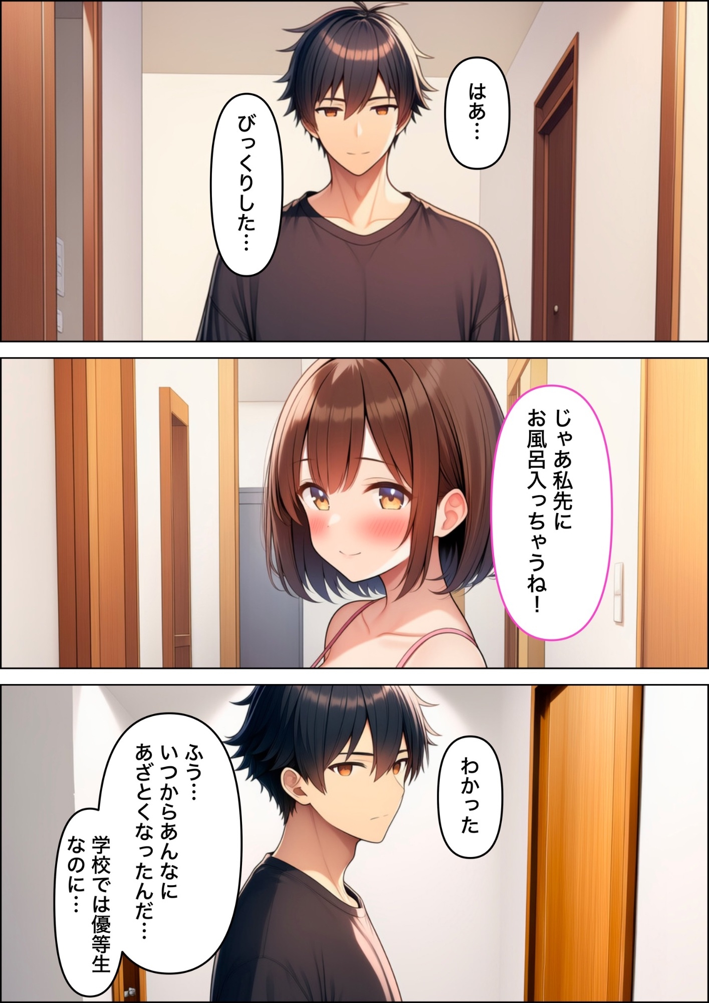 小悪魔妹に誘惑されて中出しセックスしちゃった話