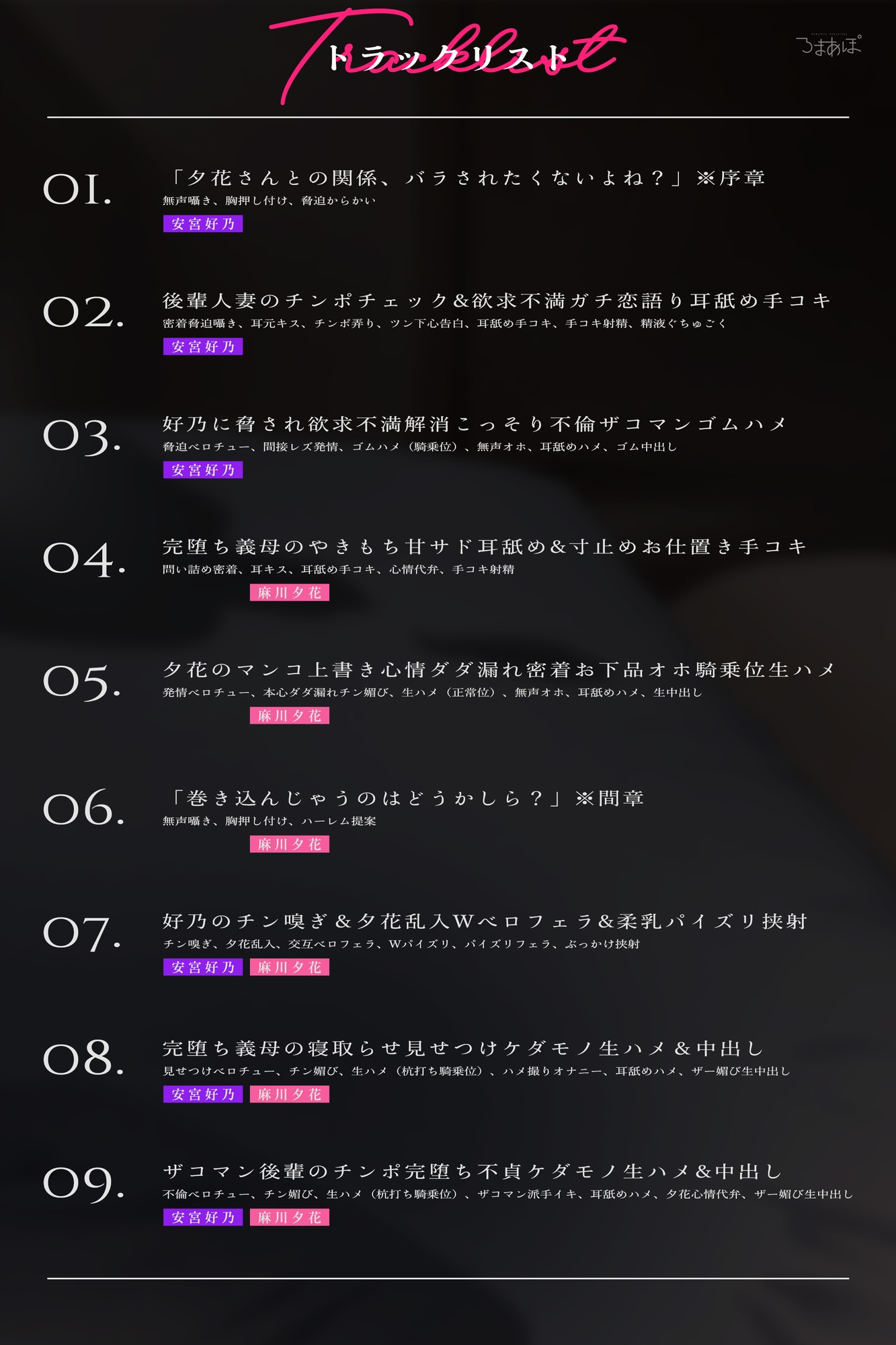 【2周年記念110円/ドスケベ差分イラスト付き】 完堕ち義母とザコマン後輩があなたのチンポを貪り喰らう ～義母のガチ恋裏アリ強気メスをハメ堕としド下品3P交尾～