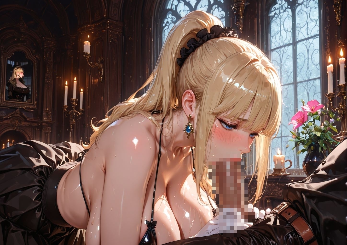 金髪巨乳人妻るりの中出し不倫 欲求不満妻が何度も中に出されてイキ堕ち – Preview 5