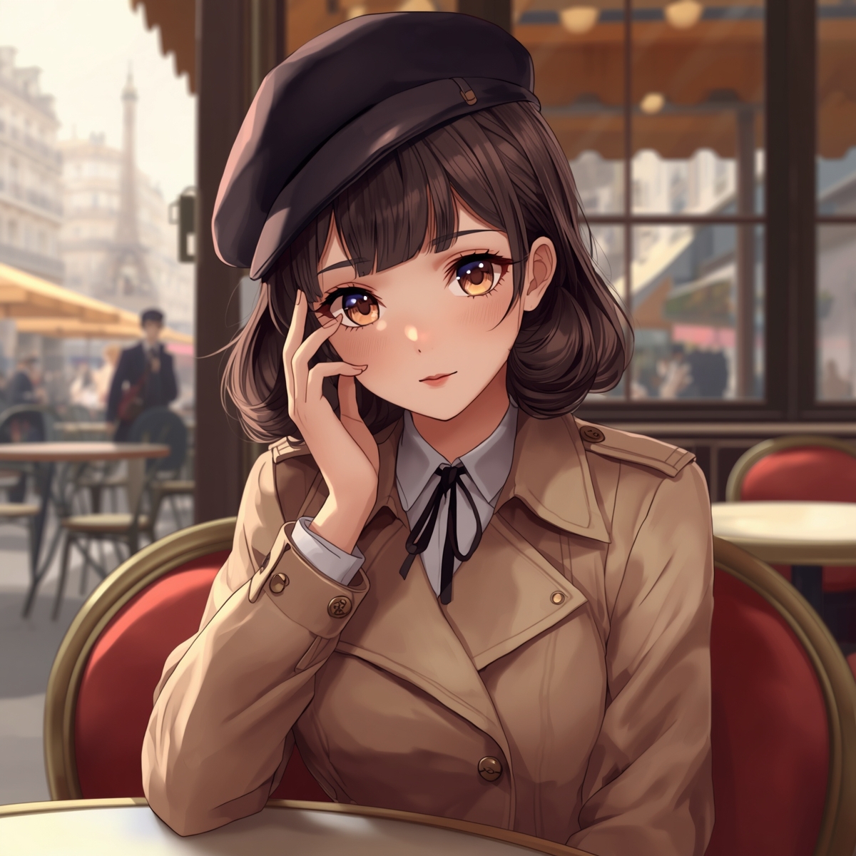【AIイラスト集】NOSTALGIA - 1950sレトロカメラとクラシック乙女たちの情景 – Preview 2