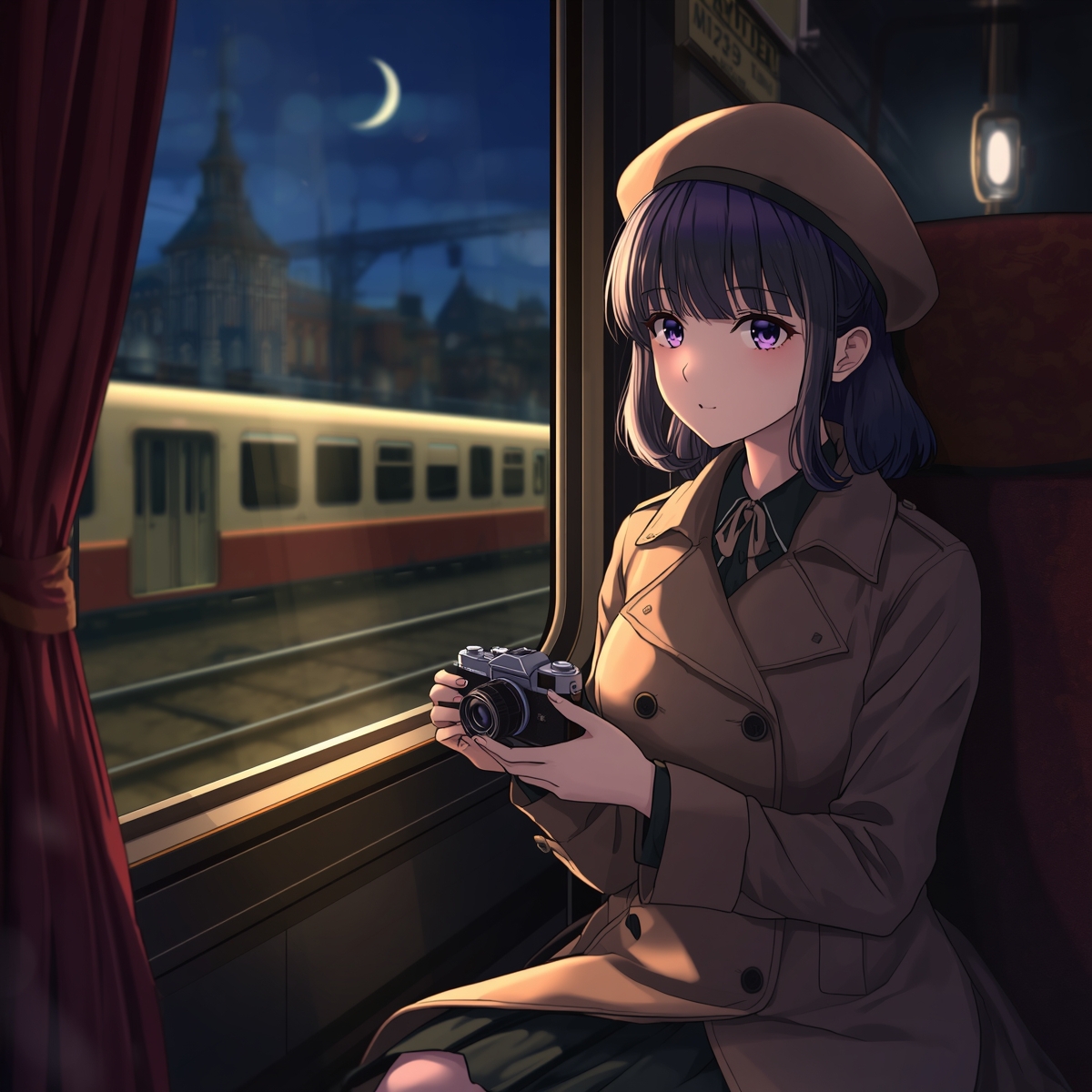【AIイラスト集】NOSTALGIA - 1950sレトロカメラとクラシック乙女たちの情景 – Preview 11