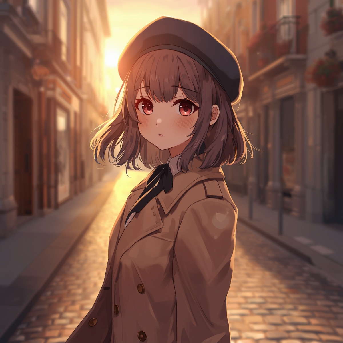 【AIイラスト集】NOSTALGIA - 1950sレトロカメラとクラシック乙女たちの情景 – Preview 4