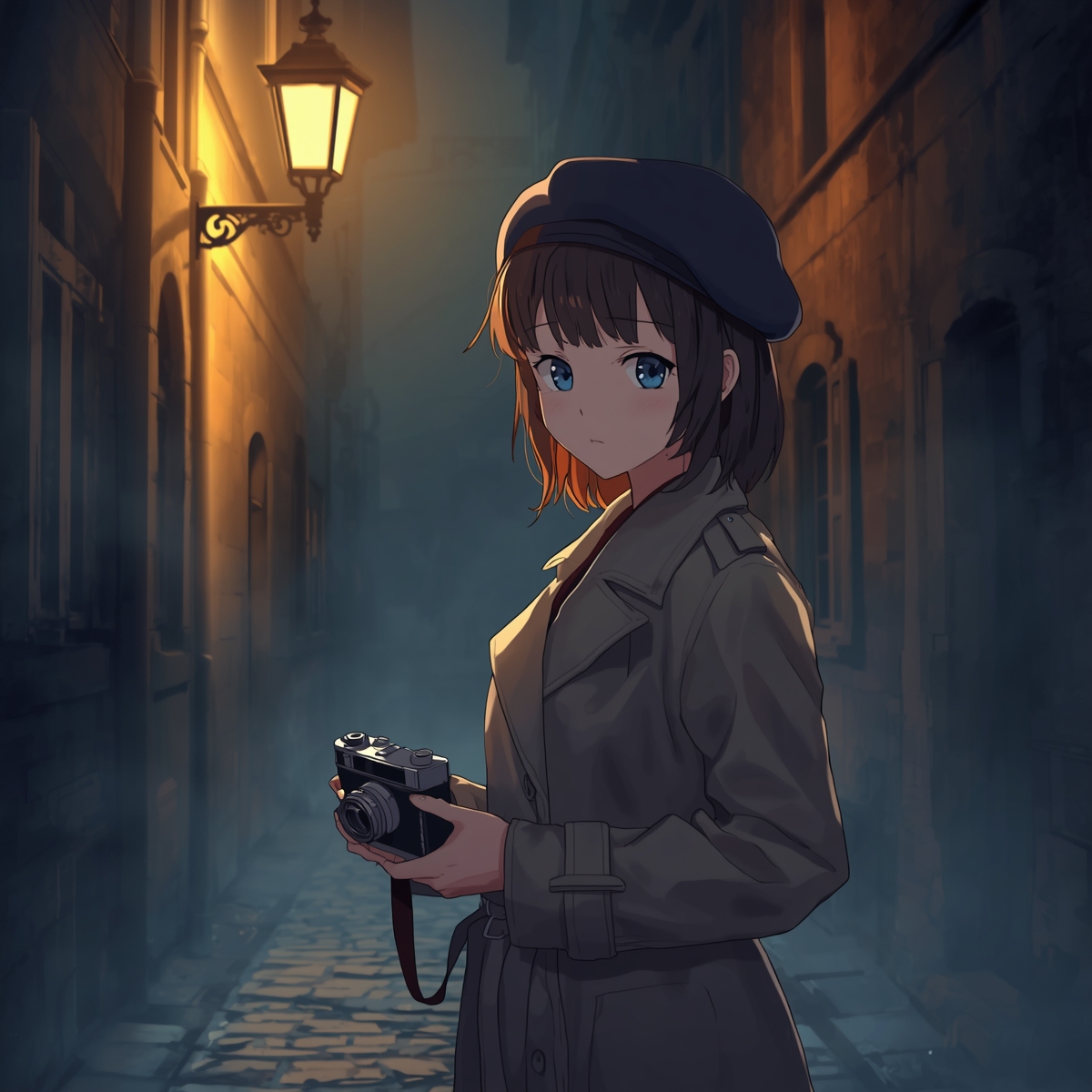 【AIイラスト集】NOSTALGIA - 1950sレトロカメラとクラシック乙女たちの情景 – Preview 8