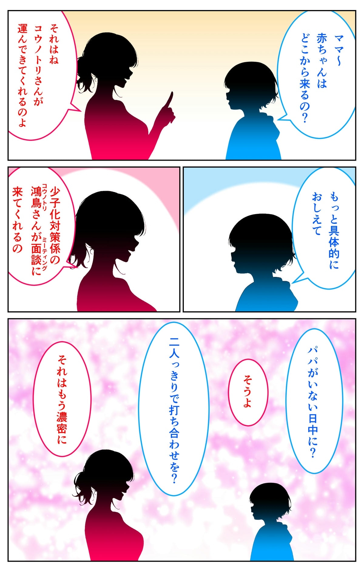 コウノトリさんの業務報告