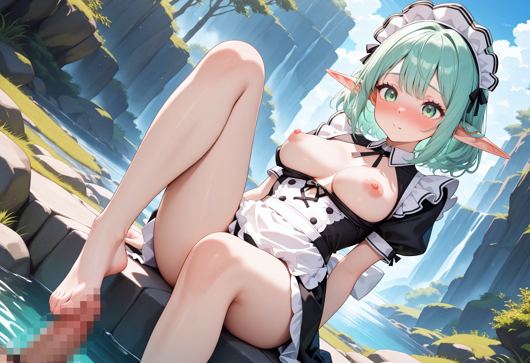 メイド服の淫乱エルフ 〜子宮に濃厚ザーメンぶっかけ孕ませ絶頂〜 – Preview 6