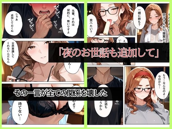 バリキャリOLの京子さんと家政婦契約〜家ではスウェットメガネで僕の前でだけメスになる〜