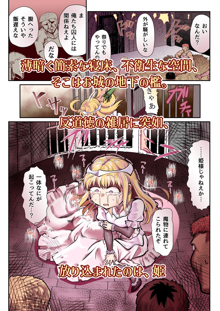 滅んだ国のお姫様は自分のお城の牢の中 – Preview 2