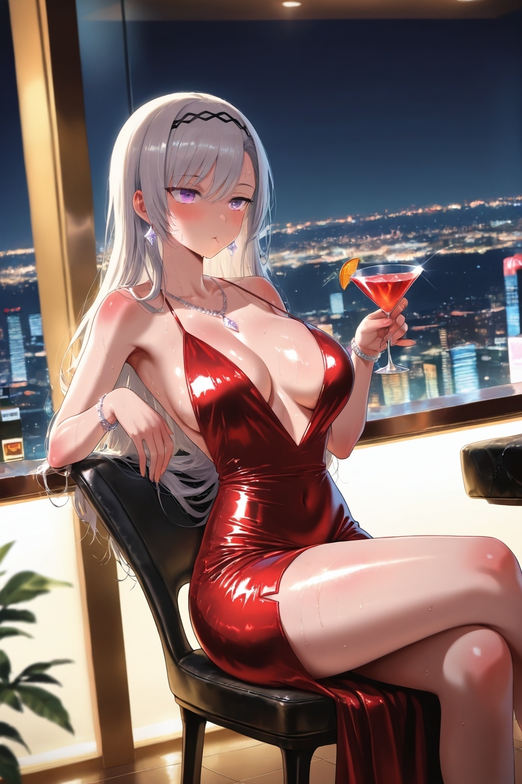 キャバクラで働いている鬼〇院楓花と、高級ホテルの一室でヤリまくった話