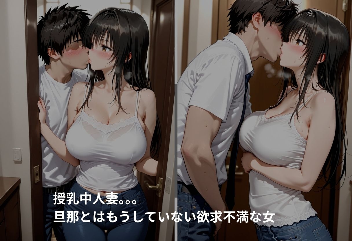 吹き出す母乳 古●川編