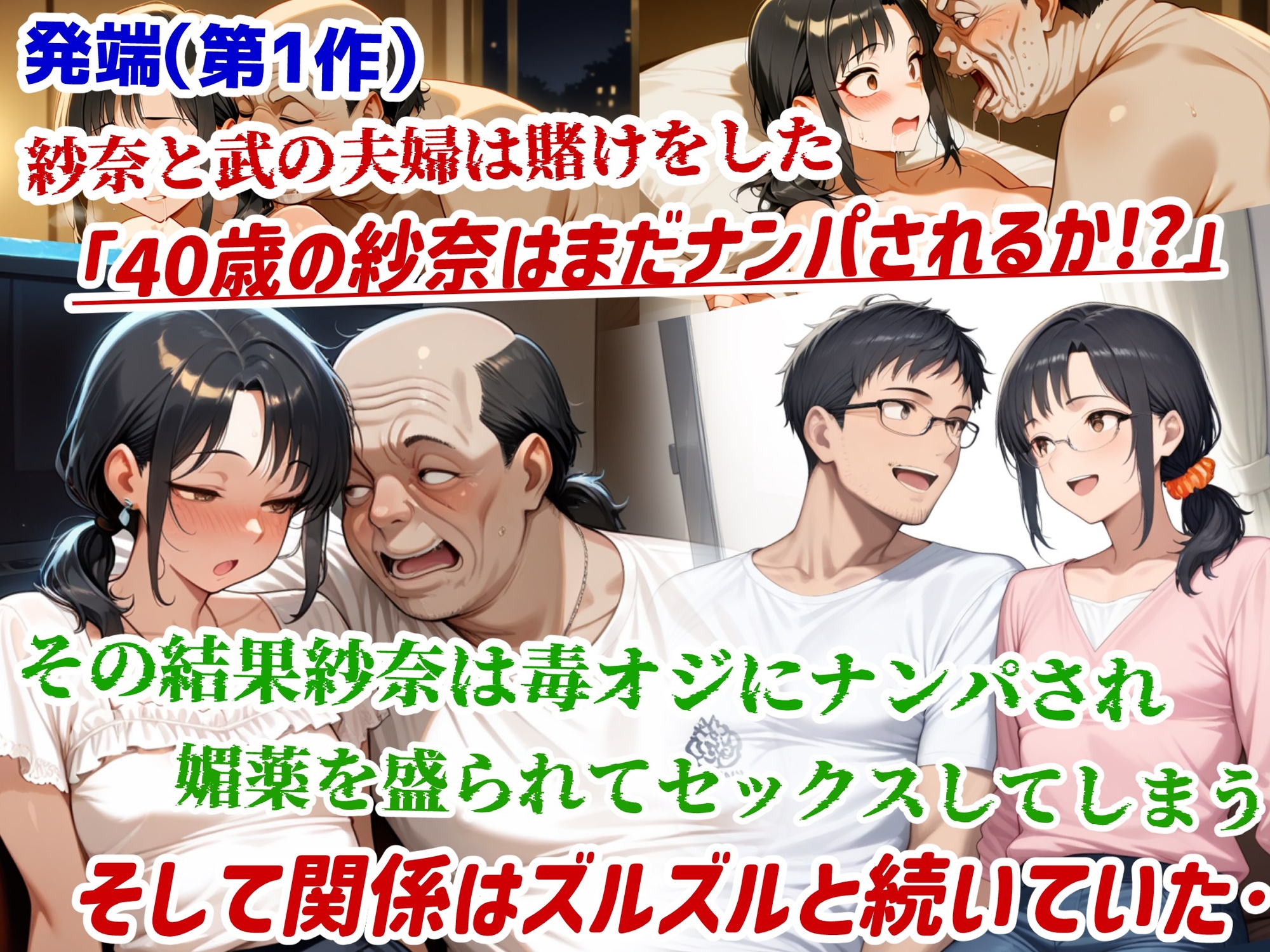 妻が毒オジに媚薬を盛られた件総集編No.2、4～6