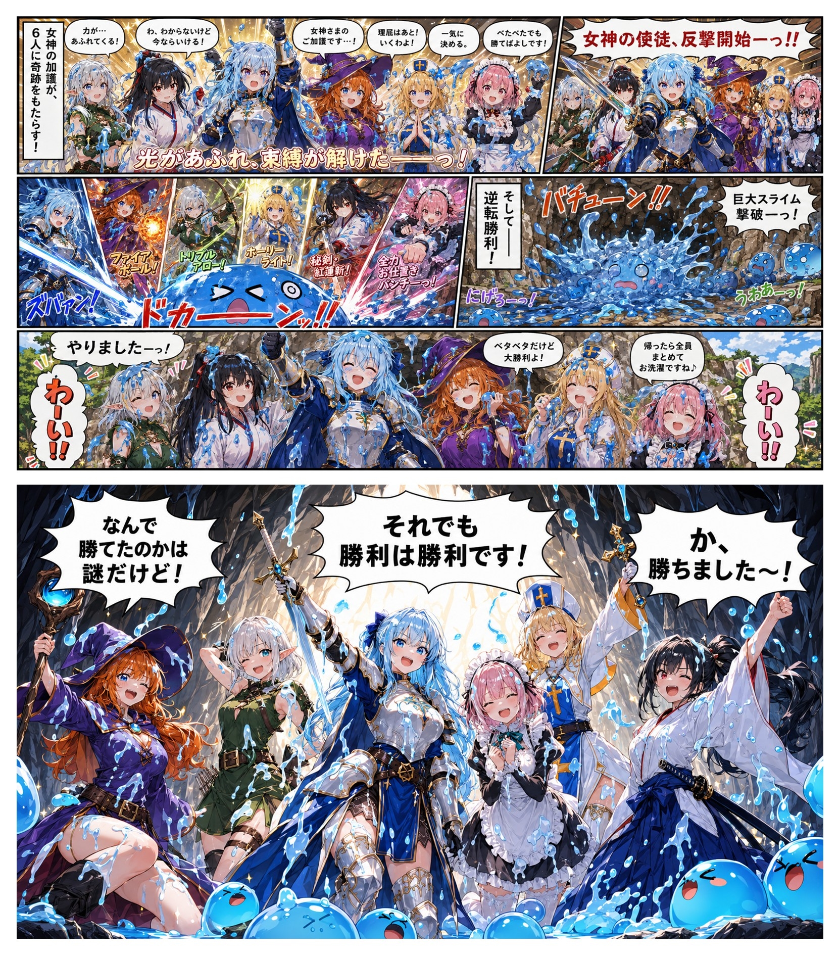 スライムの逆襲 -触手の魔の手- – Preview 11