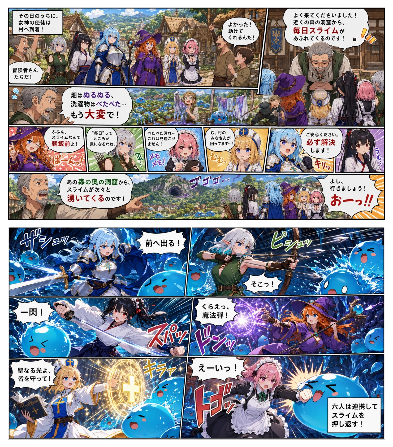 スライムの逆襲 -触手の魔の手- – Preview 3
