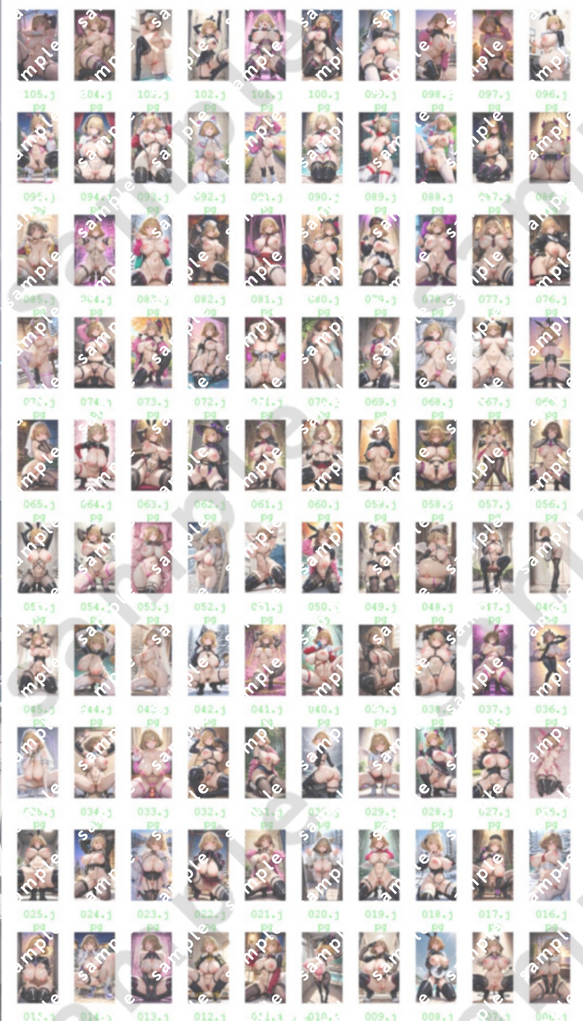 「勝利の〇神:NIKKE」ア〇スのドスケベポーズ集 – Preview 11