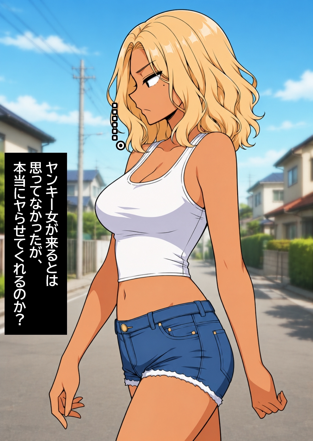 深夜のド〇キにいそうなヤンキー女を孕ませる。 – Preview 3