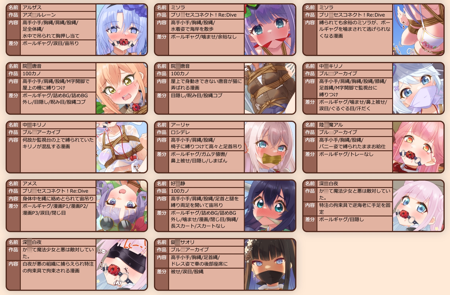 緊縛少女図録 なわのかなた 2024B – Preview 7
