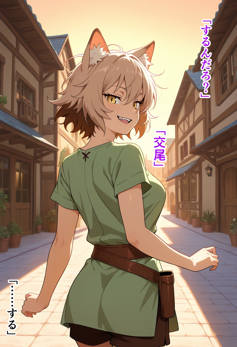 『するんだろ? 交尾』猫獣人の恋人と湖デートの後、主導権を奪い合った甘く激しい一夜の物語【どの娘とHする? ミュラ編】