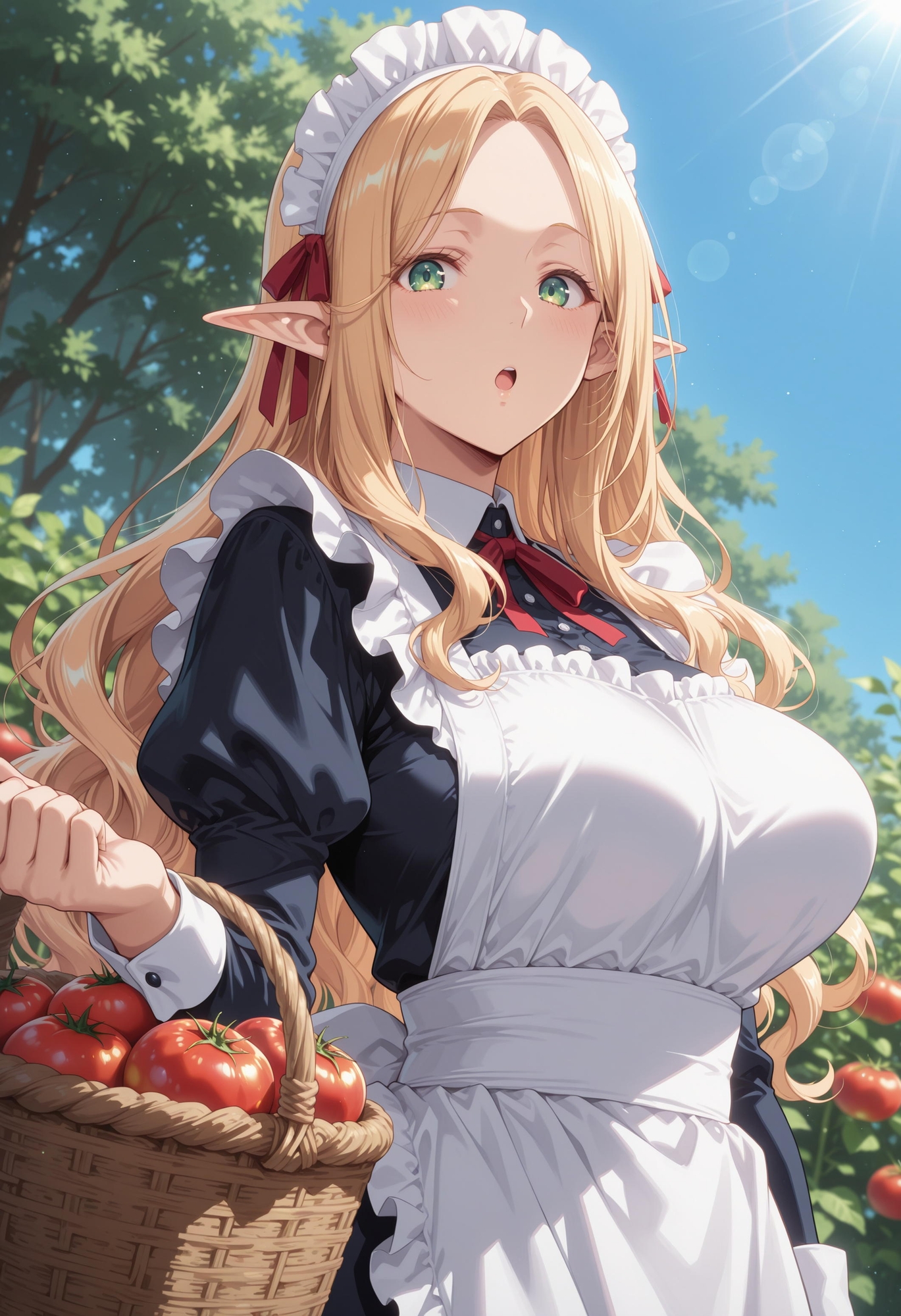 エルフのメイドさんの誘惑5