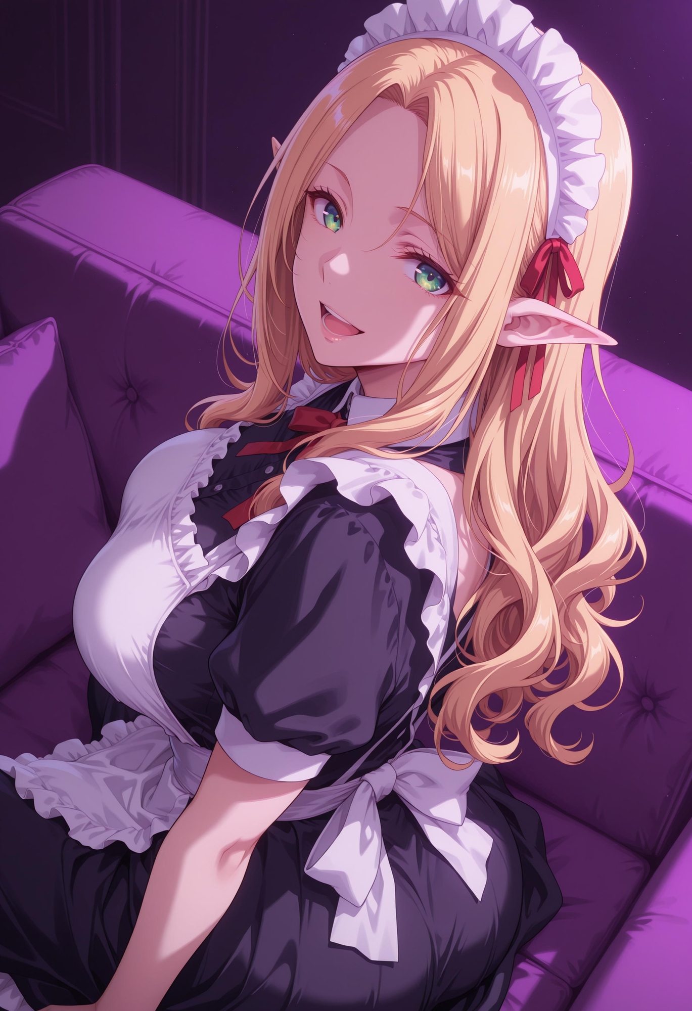 エルフのメイドさんの誘惑5