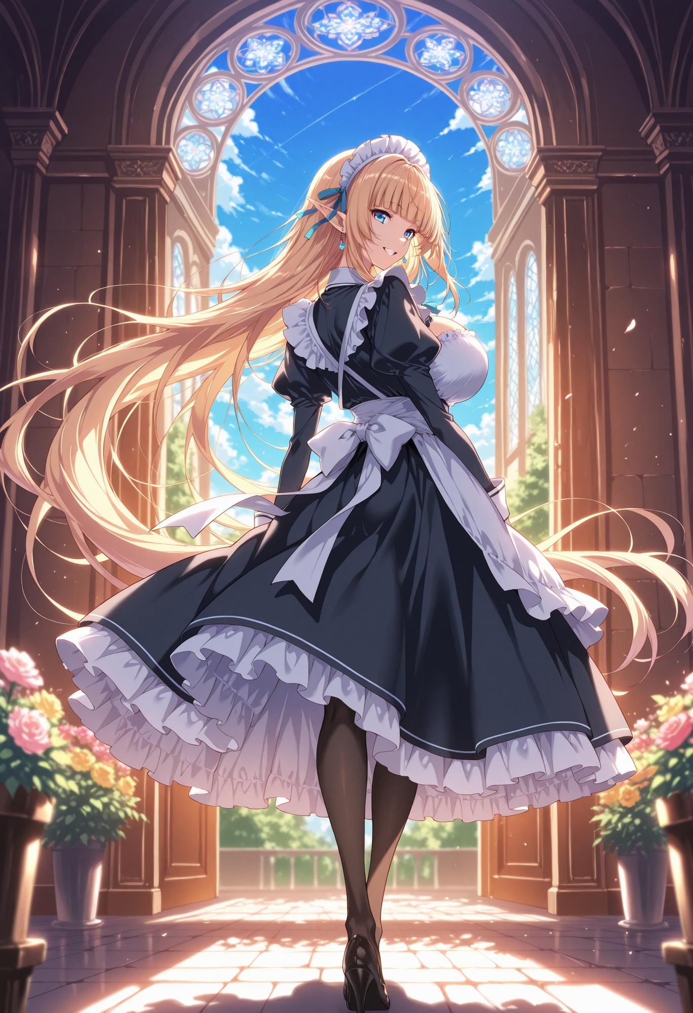 エルフのメイドさんの誘惑6