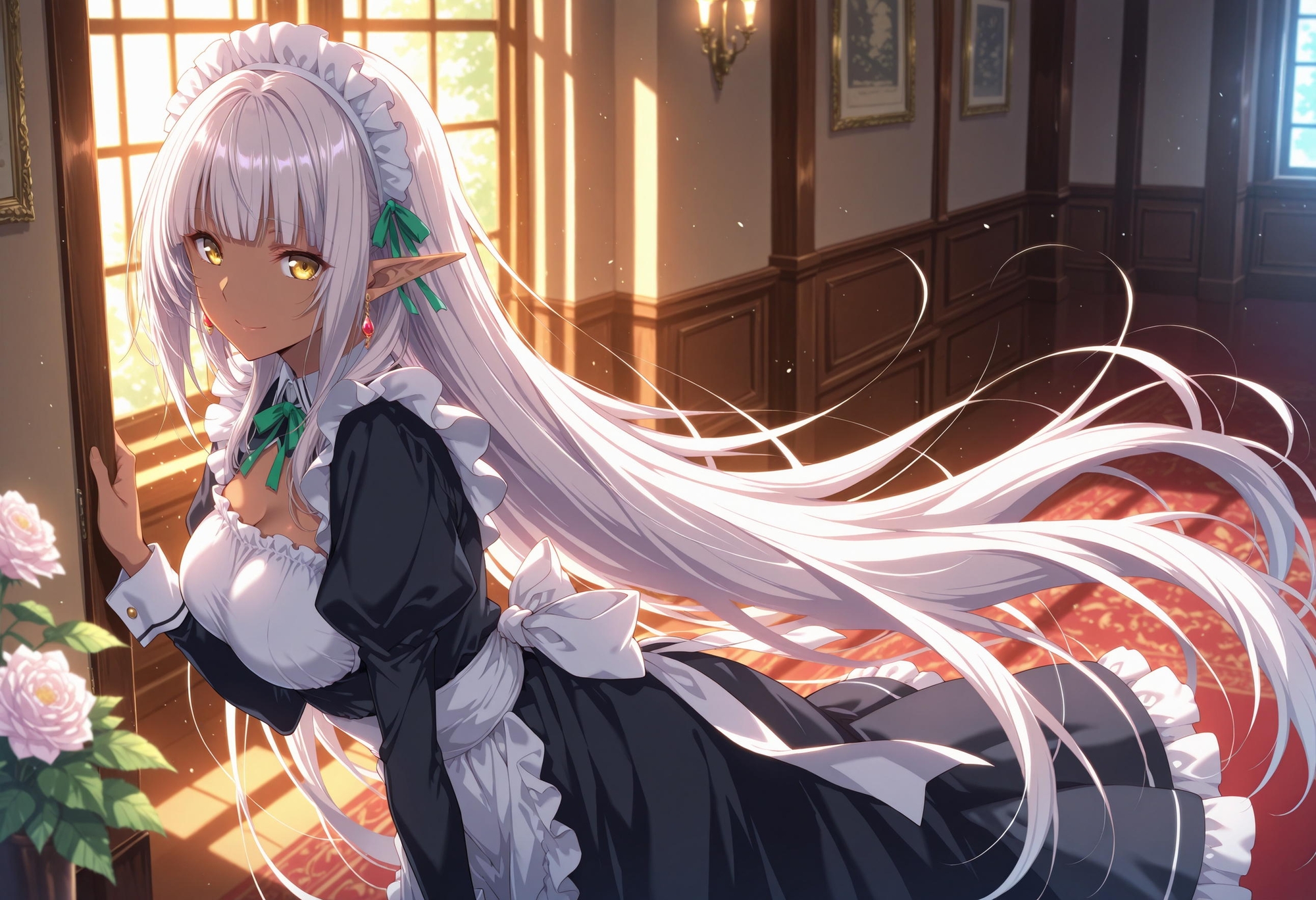 エルフのメイドさんの誘惑6