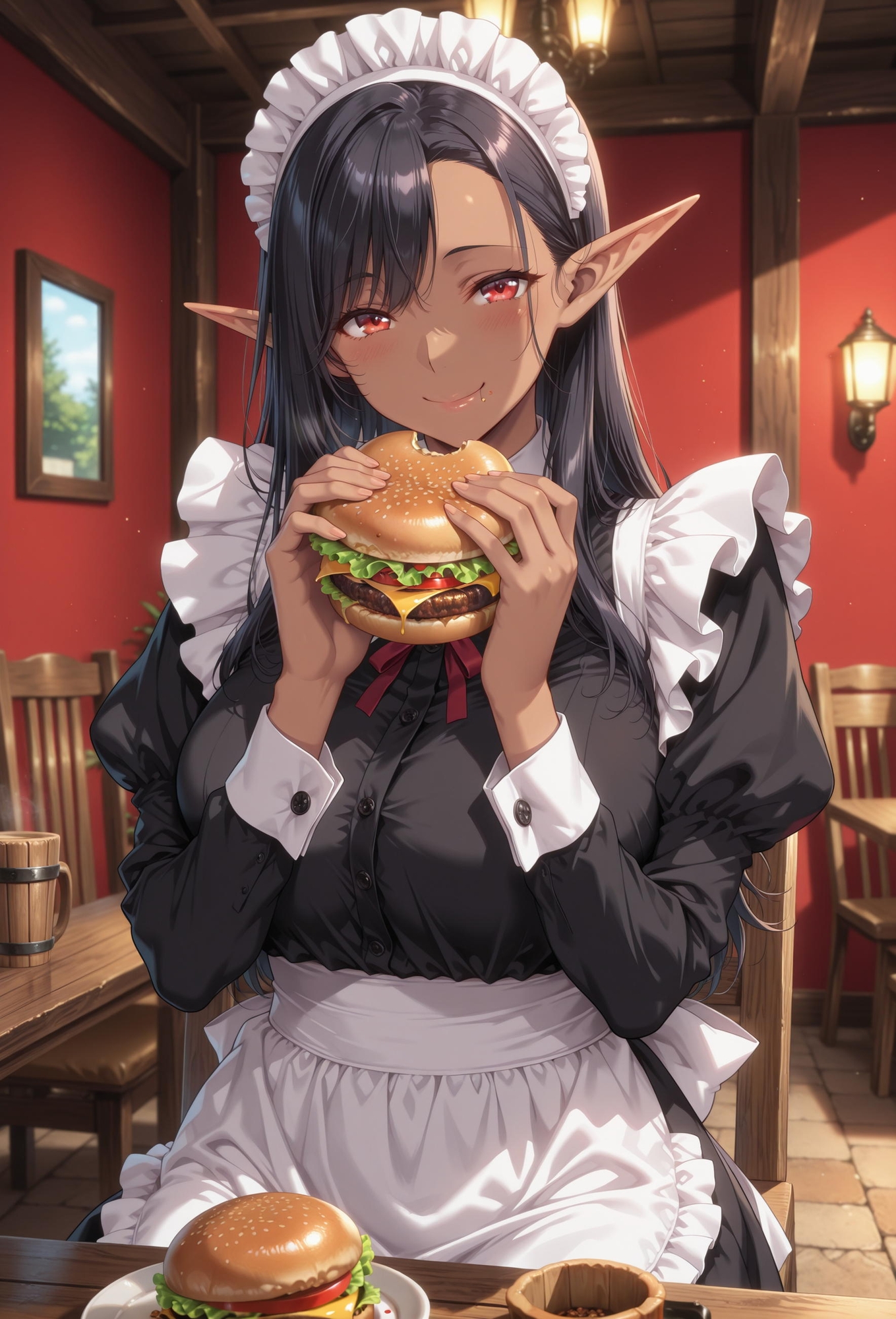 エルフのメイドさんの誘惑7